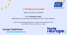 Conférence « L’UE dans le monde »